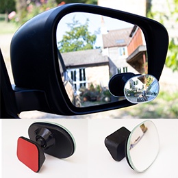 Mini Blind Spot Mirror - Adjustable